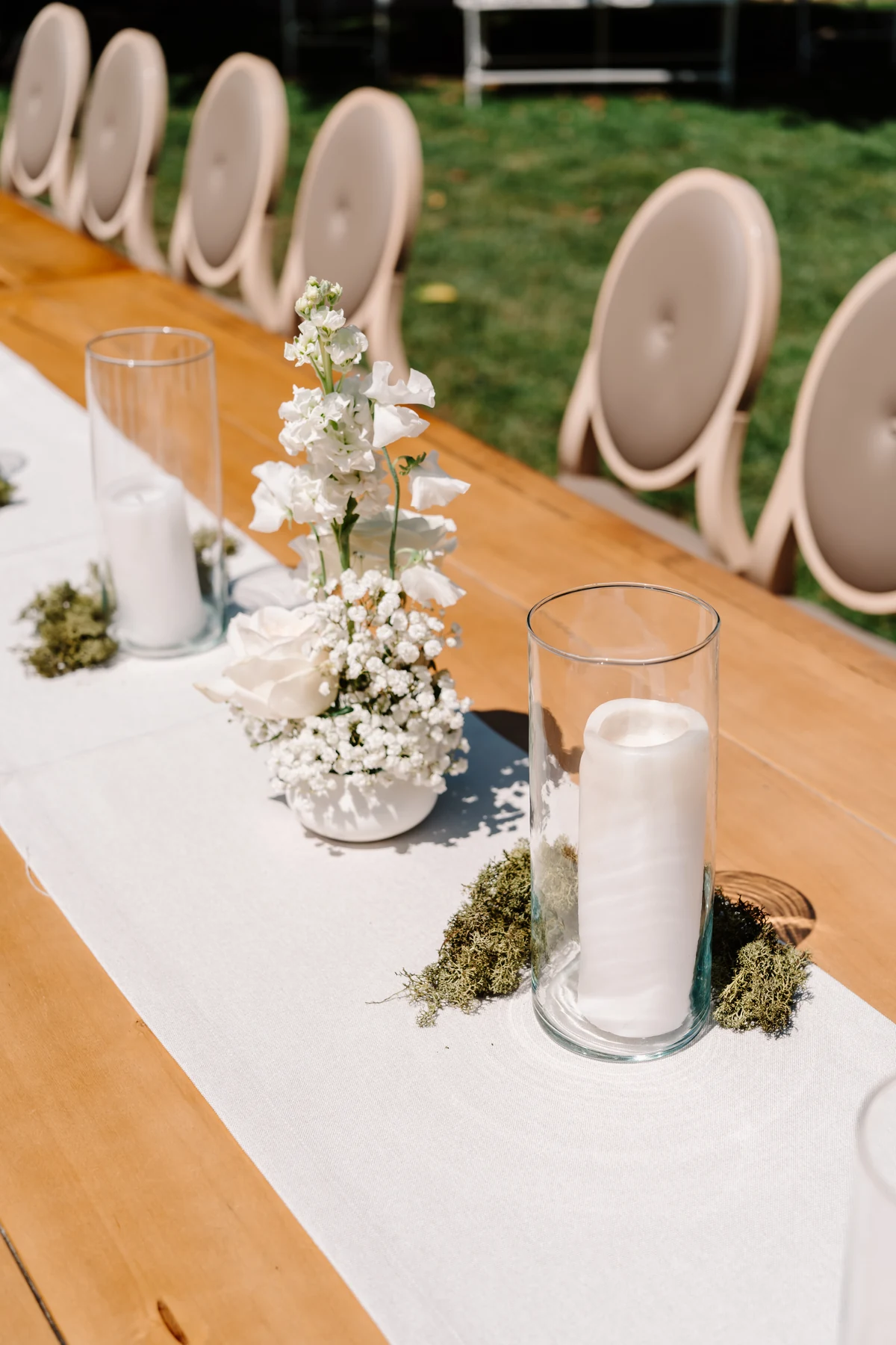 Mesa decorada para uma celebração
